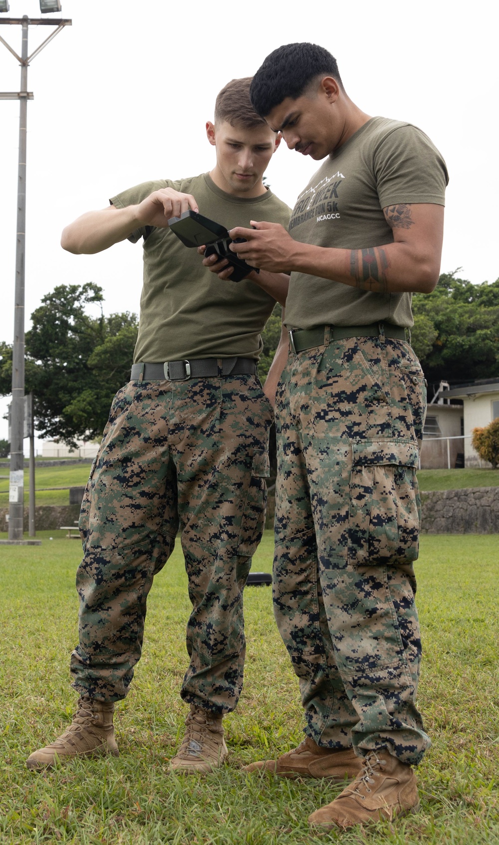 U.S. Marines with 3d Recon Host Small Unmanned Aerial Systems Training