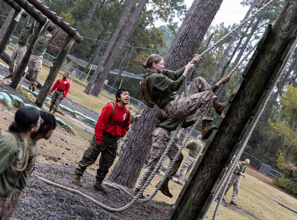 Alpha Company Confidence Course