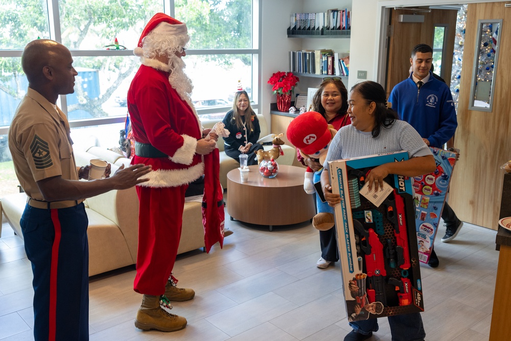 Guam Chamber of Commerce toy drop-off