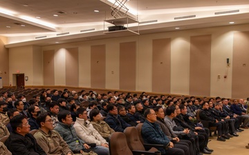 Members of the MSC-K were recognized for their exceptional service and invaluable support during the Task Force Korea Enduring Equipment Set (KEES) redistribution mission on Dec. 4.