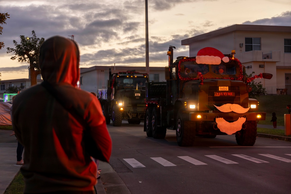 Holiday Parade for Military Families Stationed in Japan
