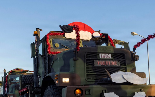 Holiday Parade for Military Families Stationed in Japan