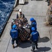 USS San Antonio Conducts a Replenishment-At-Sea