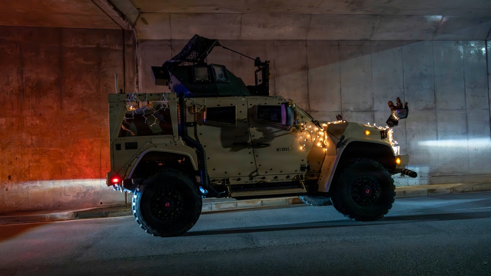 Holiday Parade for Military Families Stationed in Japan