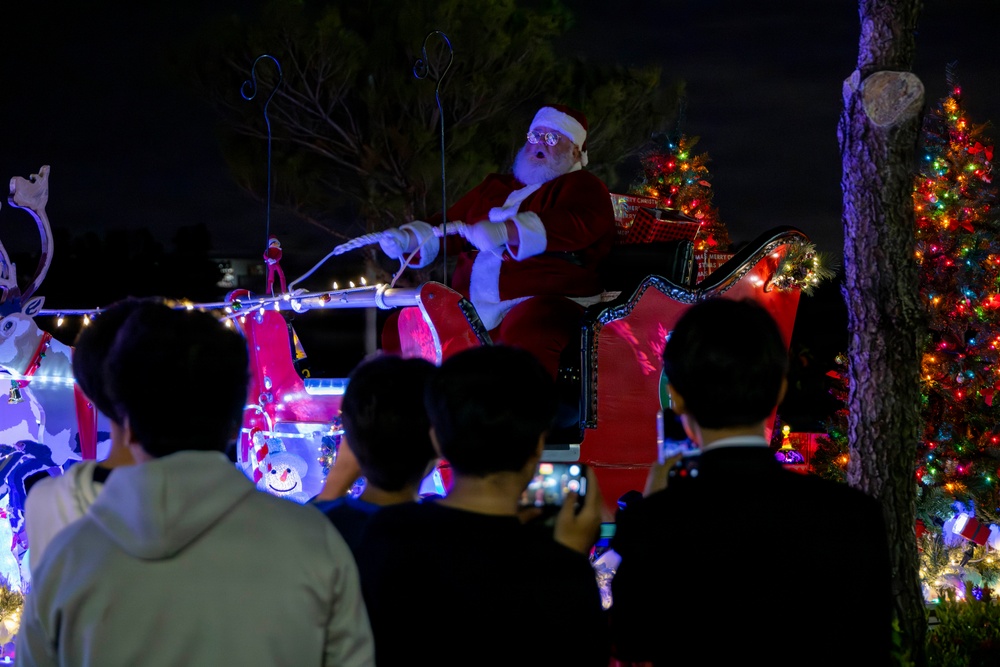 Holiday Parade for Military Families Stationed in Japan