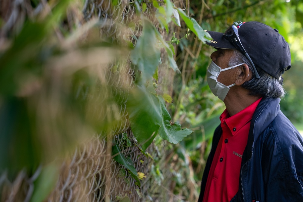 Okinawa City Landowners Association members visit Kadena