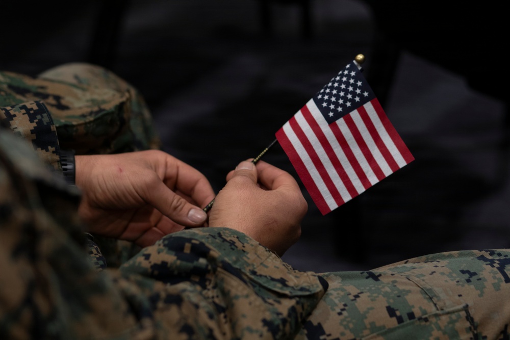 MCAS Iwakuni Naturalization ceremony