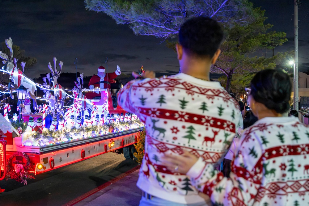 Holiday Parade for Military Families Stationed in Japan