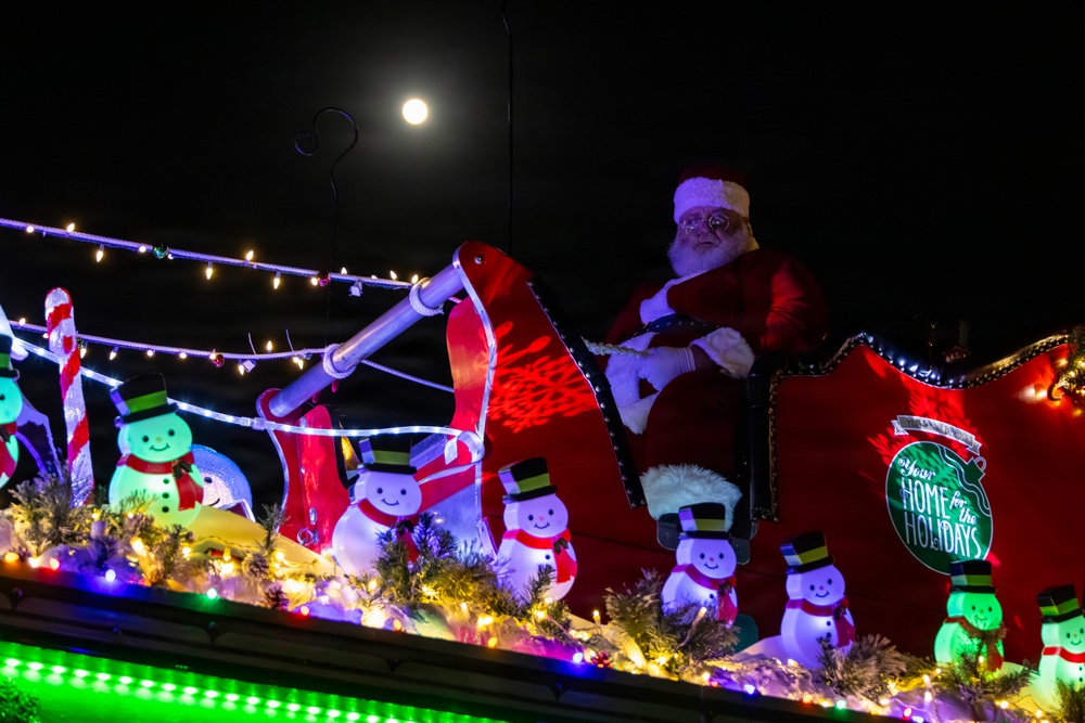Holiday Parade for Military Families Stationed in Japan