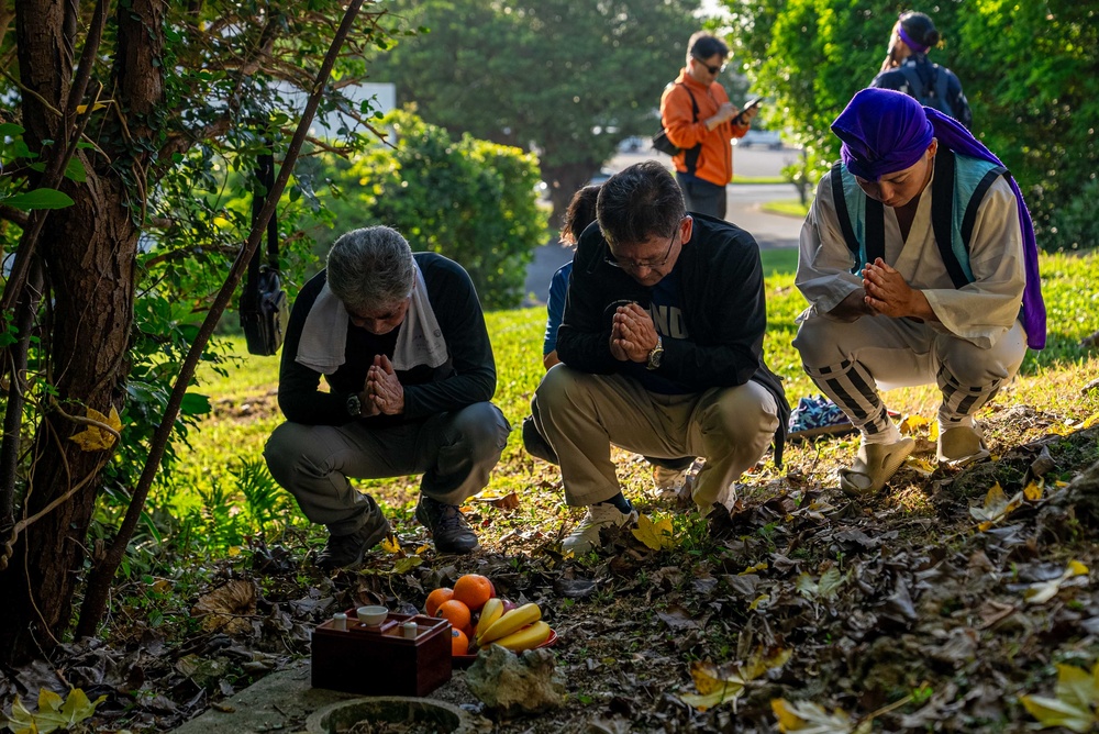 Okinawans celebrate Kikushu at Kadena