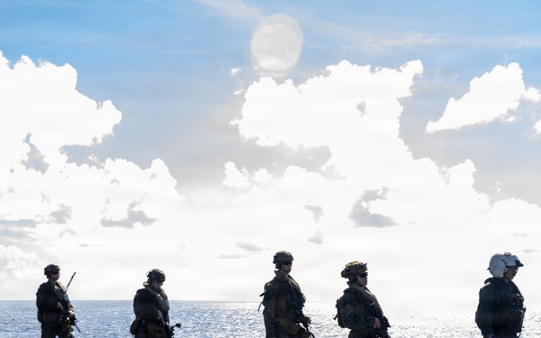 USS San Antonio Conducts Flight Operations