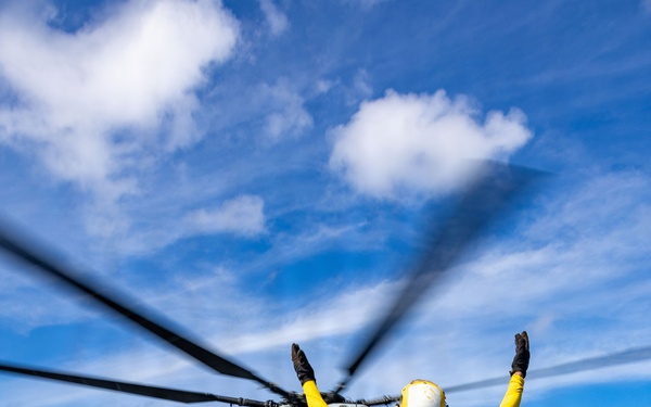 USS San Antonio Conducts Flight Operations