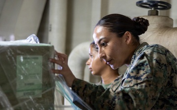 22nd MEU(SOC) | San Antonio Conducts Replenishment-at-sea