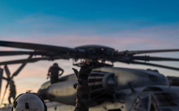 USS San Antonio Conducts Flight Operations