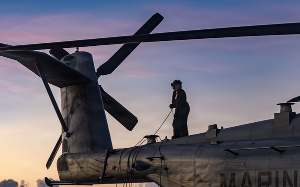 USS San Antonio Conducts Flight Operations