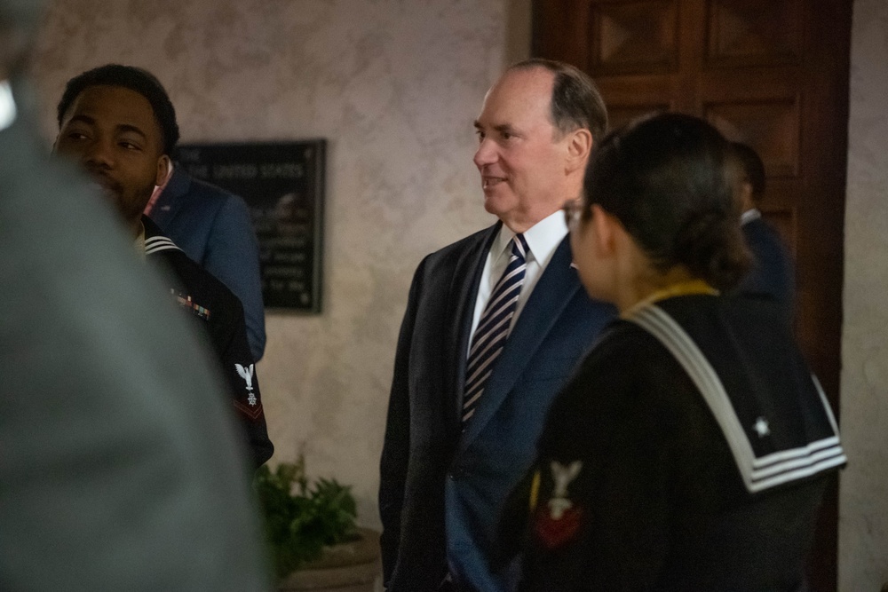 Ronald Reagan Sailors Attend Reagan National Defense Forum