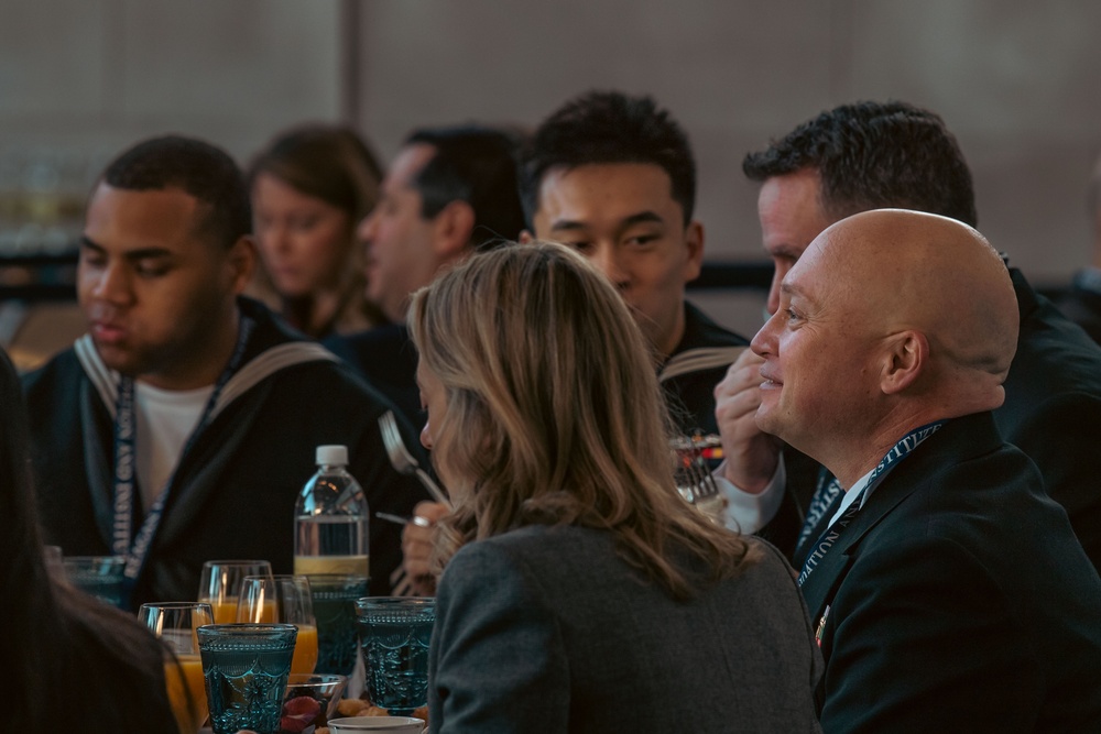 Ronald Reagan Sailors Attend Reagan National Defense Forum