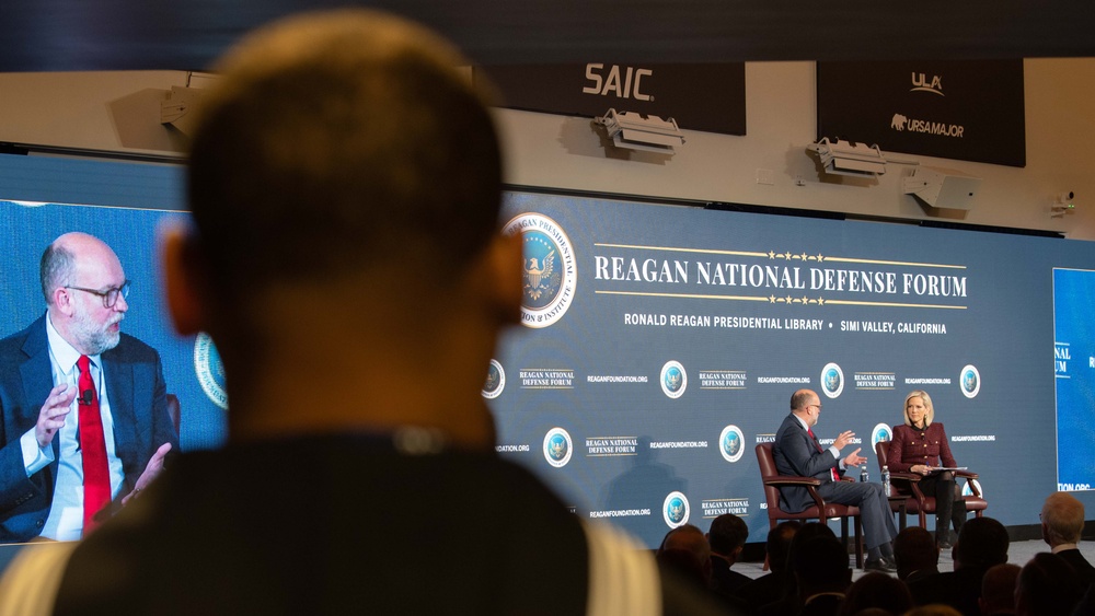 Ronald Reagan Sailors Attend Reagan National Defense Forum