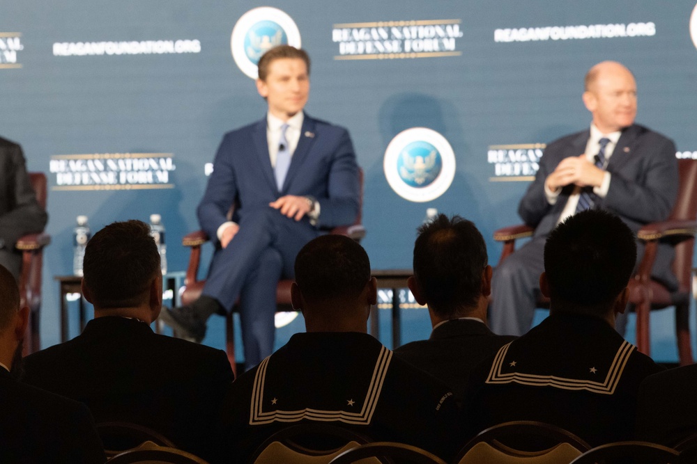 Ronald Reagan Sailors Attend Reagan National Defense Forum