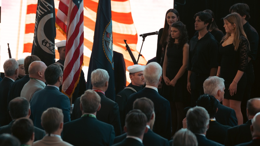 Ronald Reagan Sailors Attend Reagan National Defense Forum