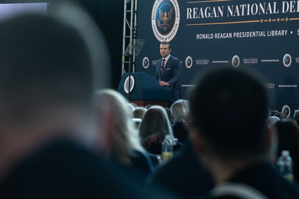Ronald Reagan Sailors Attend Reagan National Defense Forum