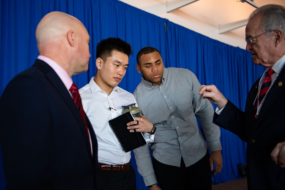 Ronald Reagan Sailors Attend Reagan National Defense Forum