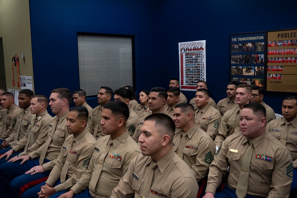 The 39th Commandant of the Marine Corps visits Recruiting Station Los Angeles