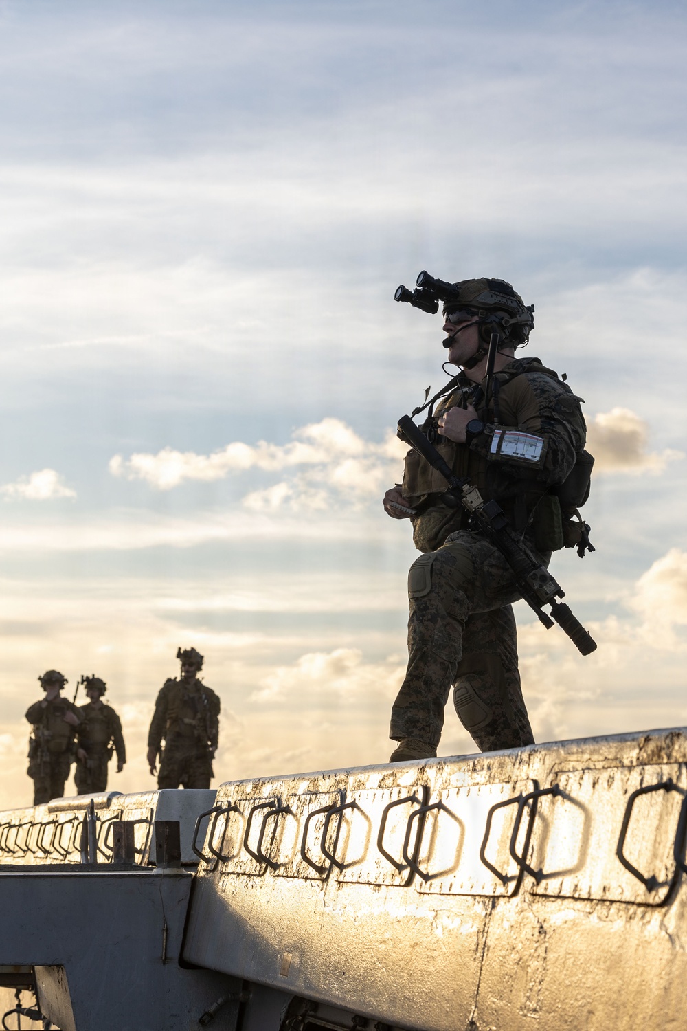USS San Antonio Conducts Fast Rope Training Evolution