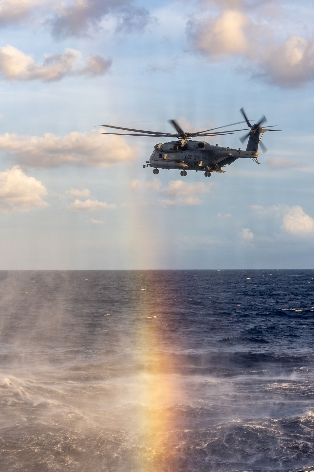 USS San Antonio Conducts Fast Rope Training Evolution