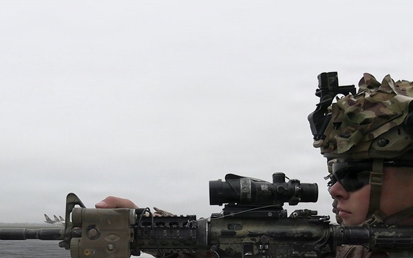 1st Bn., 5th Marines conduct fire team attack drills during Steel Knight 25