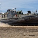 Landing craft, air cushion delivers U.S. Marines ashore