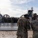 Landing craft, air cushion delivers U.S. Marines ashore