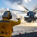 USS San Antonio (LPD 17) conducts flight operations