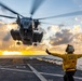 USS San Antonio (LPD 17) conducts flight operations