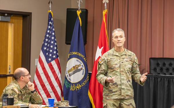Kentucky National Guard Senior Leaders Hold Conference at Kentucky State University