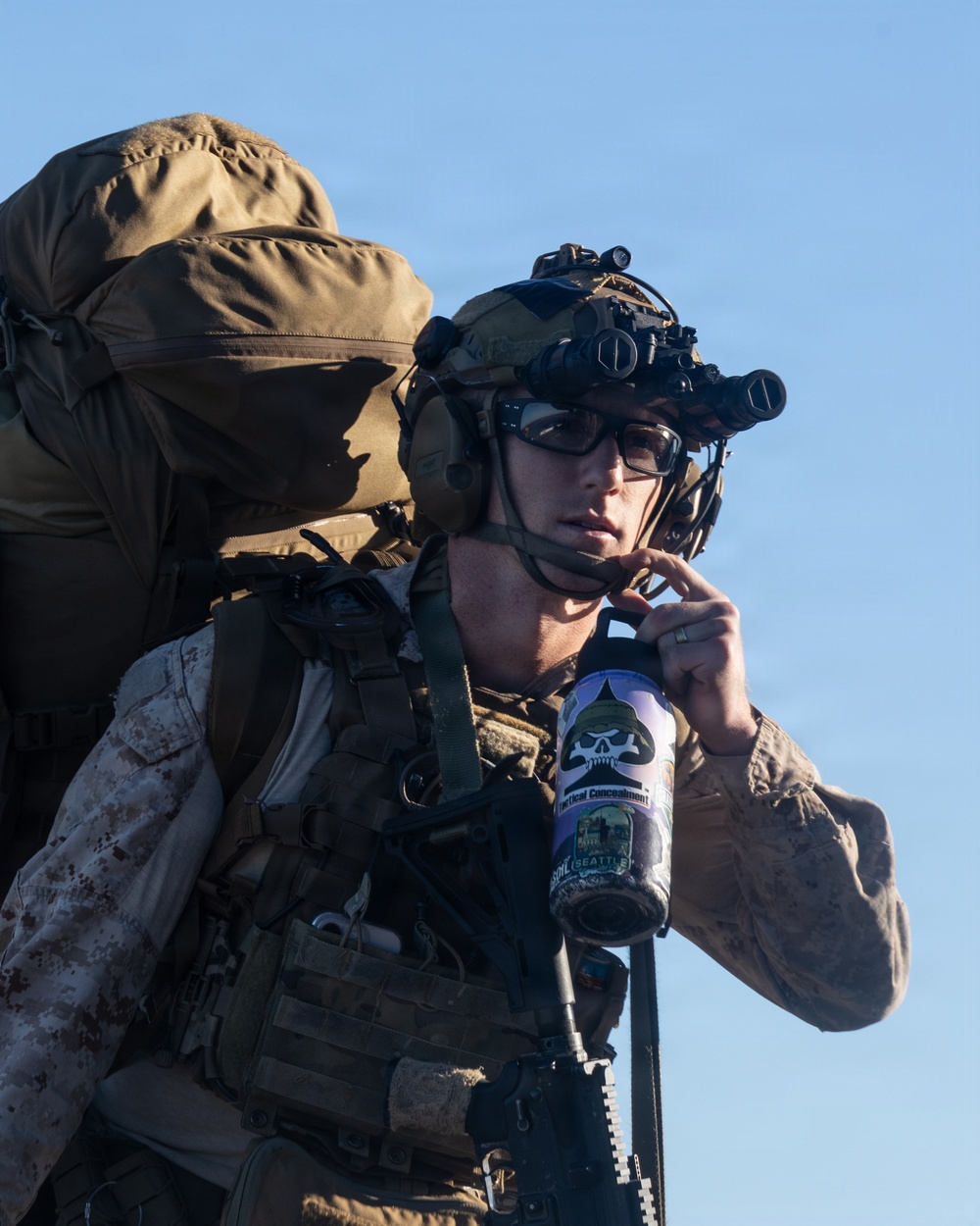 Maritime Raid Force embarks onto USS Portland