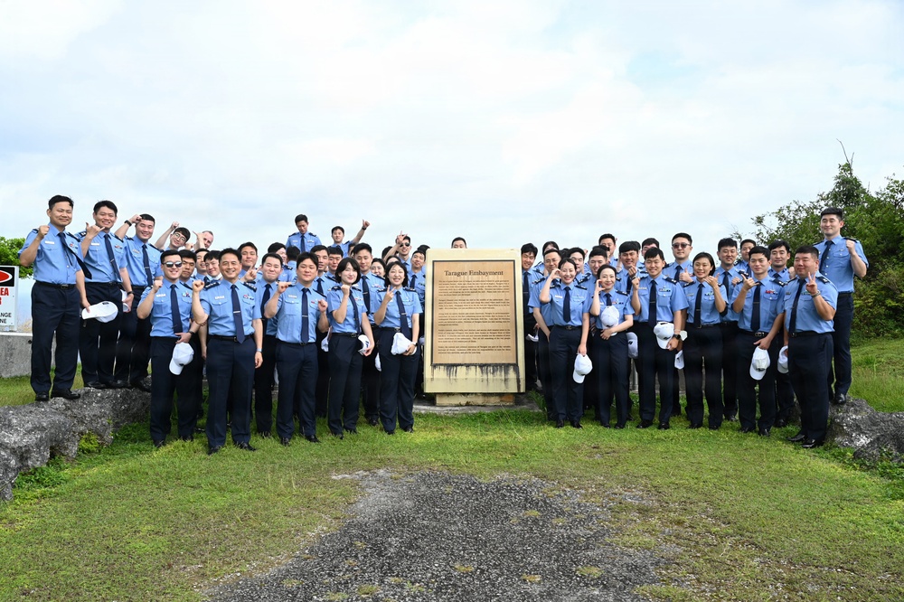 ROKAF Air University students tour Andersen AFB
