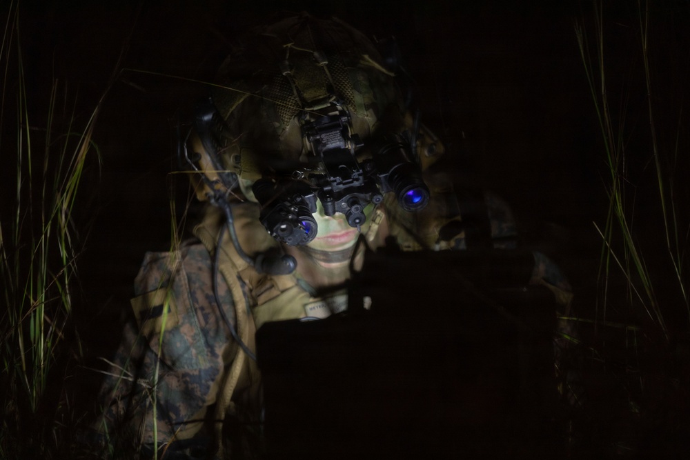 31st MEU | Kilo Company conducts mechanized raid