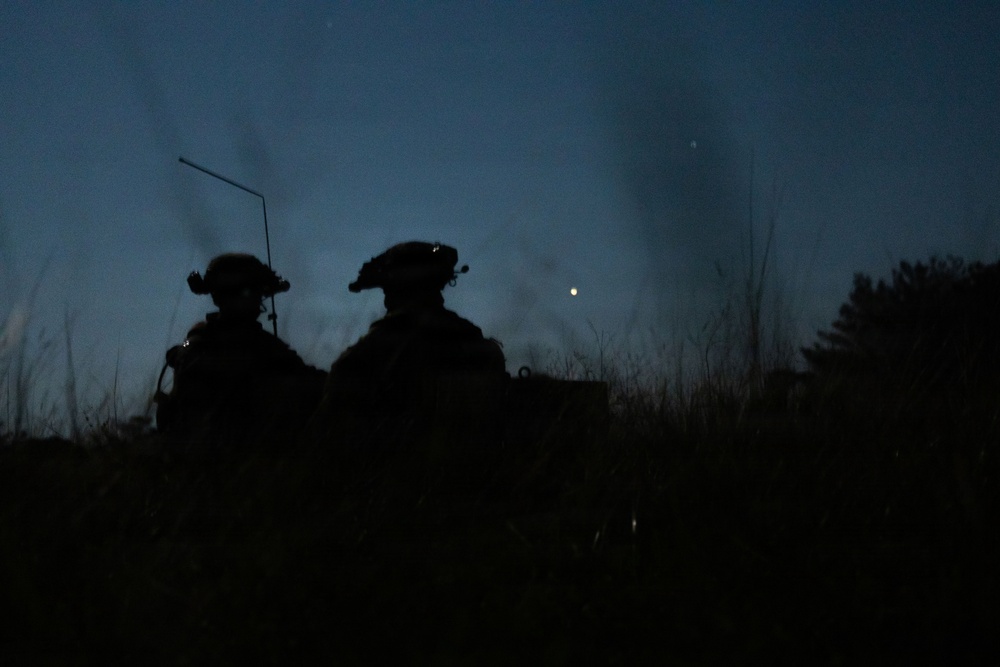 31st MEU | Kilo Company conducts mechanized raid