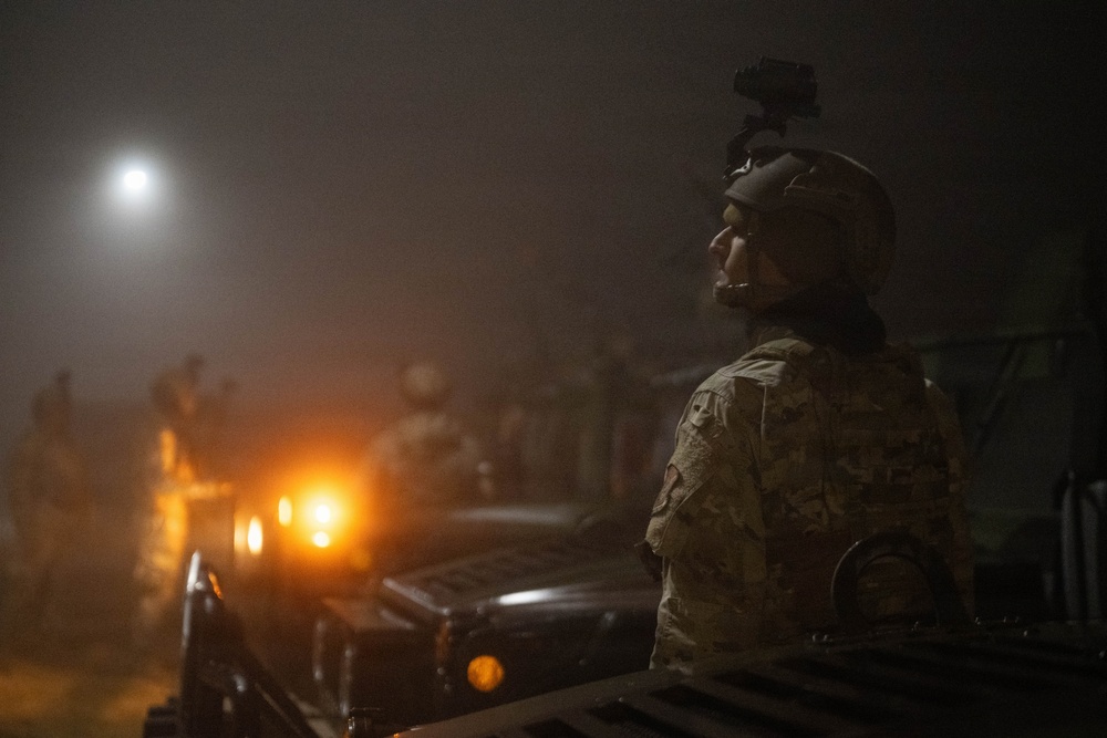 Wolf Pack defenders conduct field training exercise with OPFOR