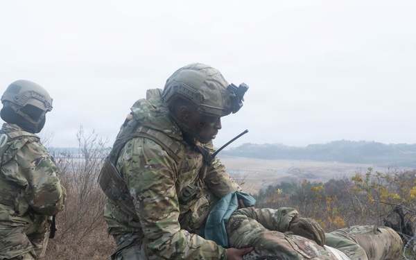 Wolf Pack defenders conduct field training exercise with OPFOR