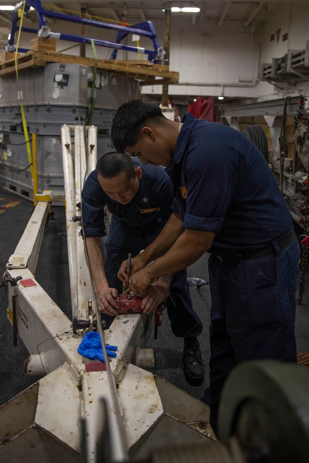 USS Abraham Lincoln conducts routine operations.