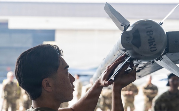 35th Fighter Generation Squadron competes in weapons load competition