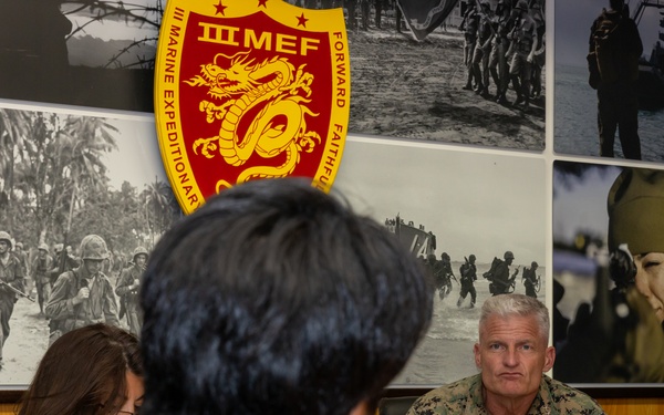 III MEF engages media to discuss key accomplishments and future initiatives in the Indo-Pacific