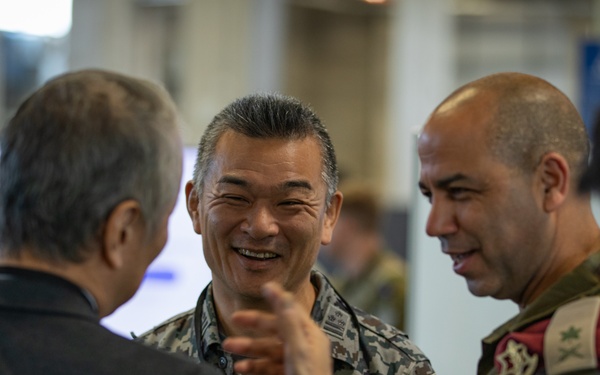 Humanitarian aid operations inside the Civil-Military Coordination Center