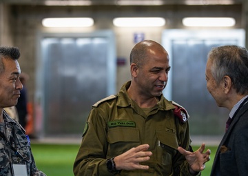 Humanitarian aid operations inside the Civil-Military Coordination Center