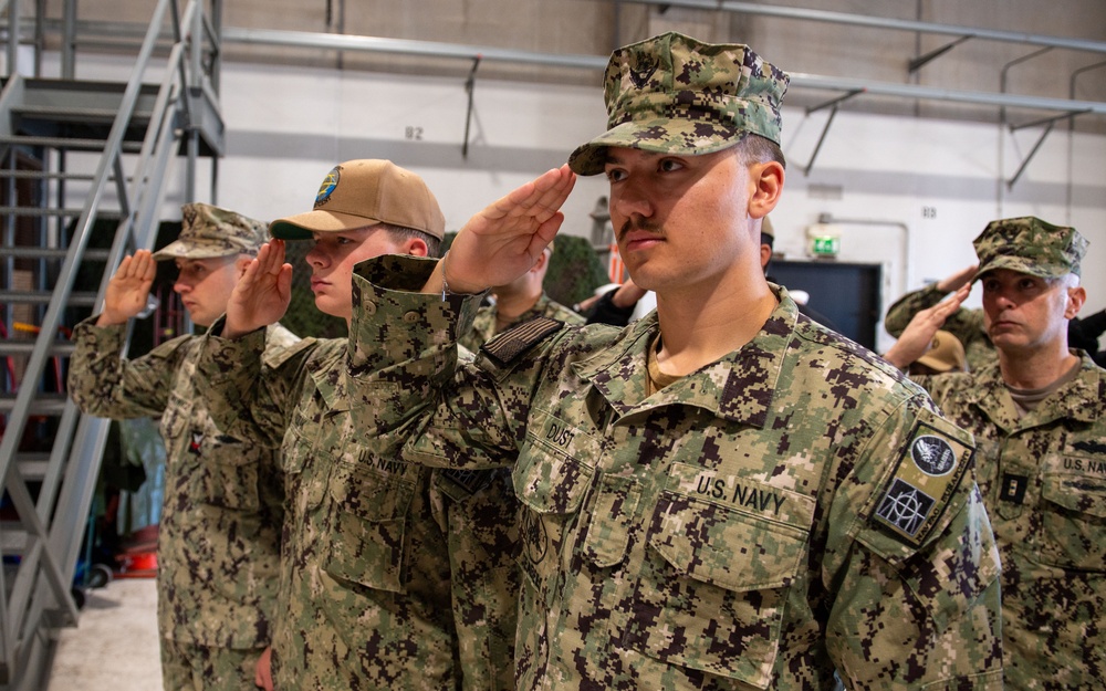 CNE DET MAST Pearl Harbor Remembrance