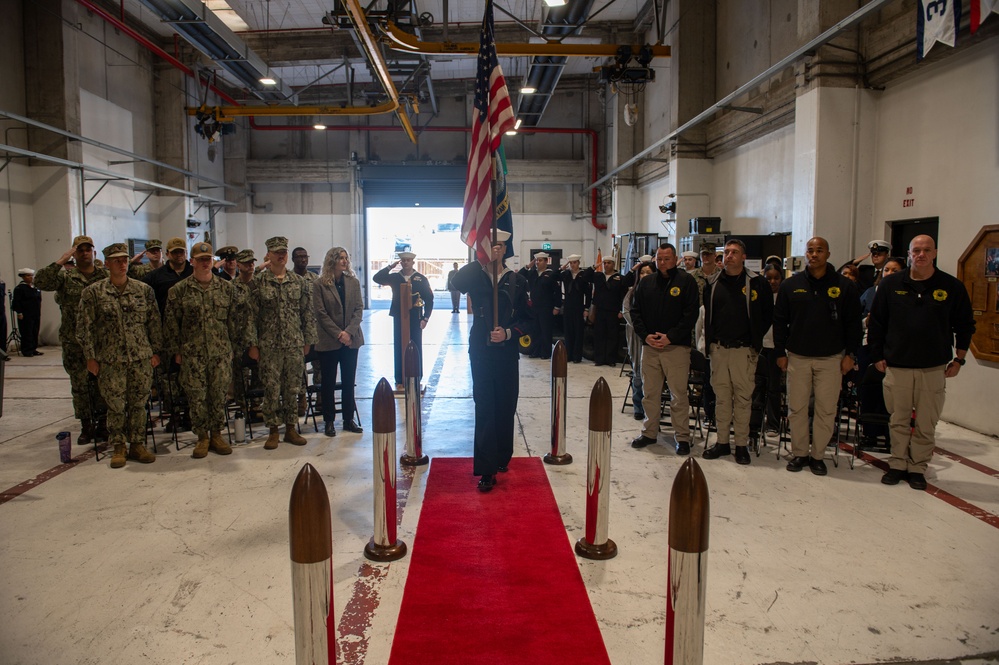 CNE DET MAST Pearl Harbor Remembrance