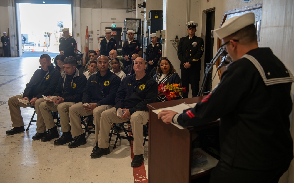 CNE DET MAST Pearl Harbor Remembrance