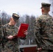 Two U.S. Navy Sailors awarded Fleet Marine Force pin and two Marines promote to Corporal while deployed